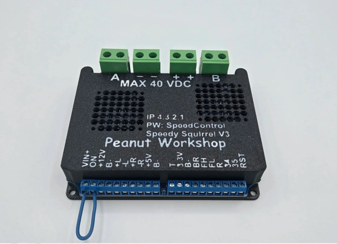 Speedy Squirrel Speed Controller 90A 3600 Watt Two Channel Motor Controller